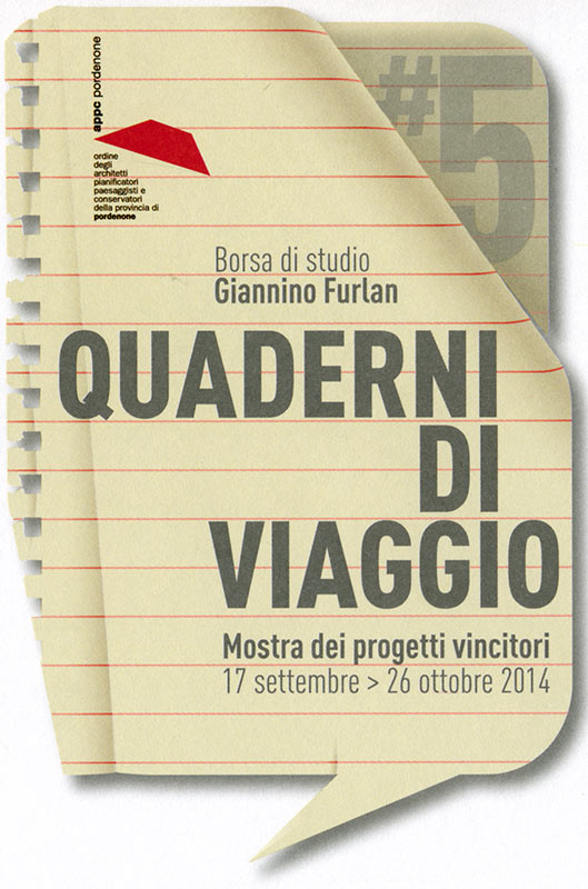 Quaderni di viaggio – Mostra dei progetti vincitori